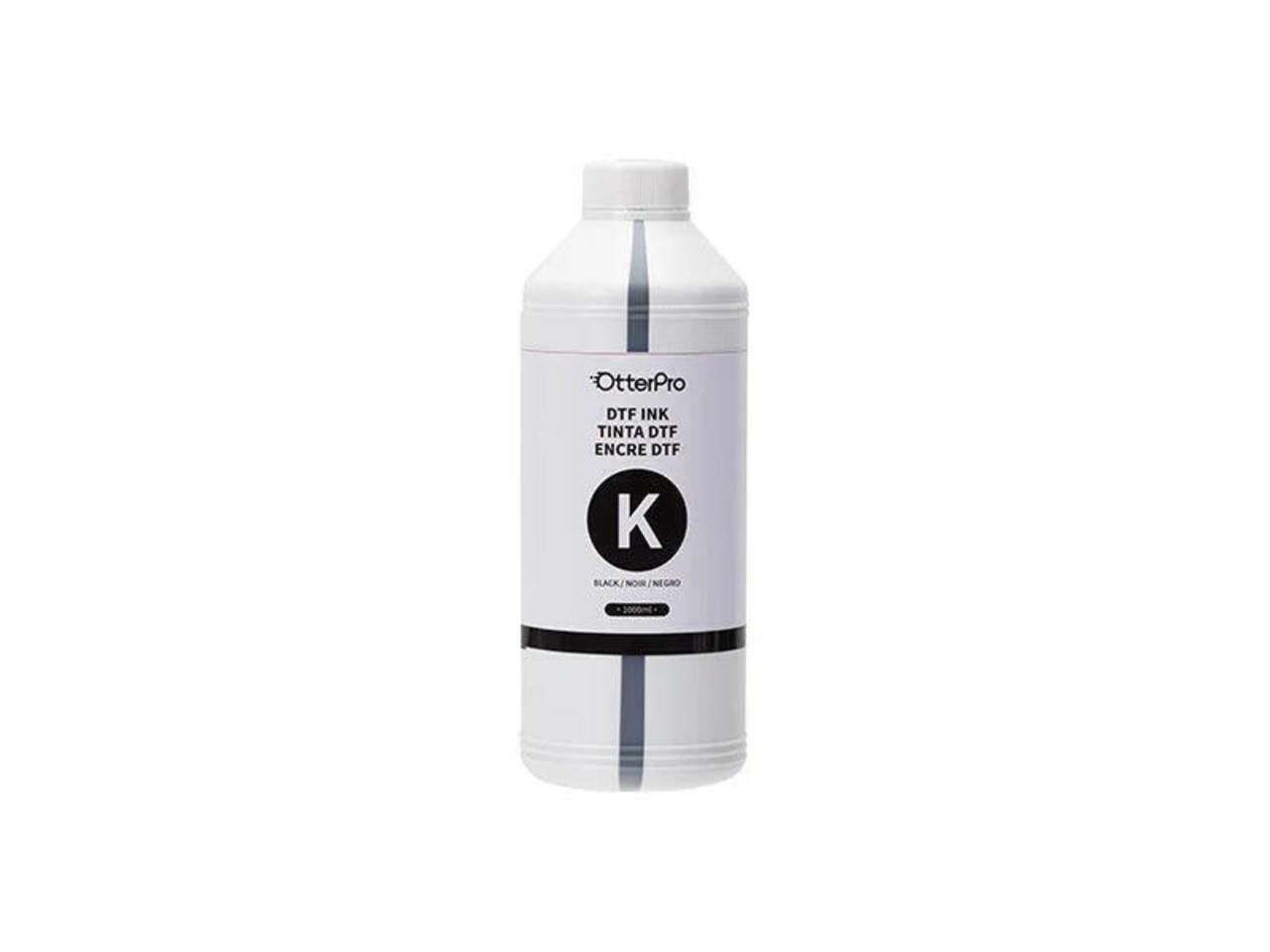 Otter DTF Ink, 1000ml, Vibrant, Fade-Resistant DTF Ink for Cotton & Polyester Transfers